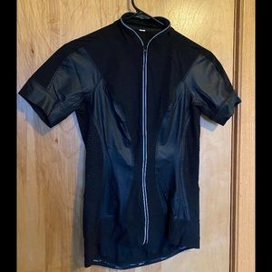 LuLuLemon short-sleeve running zip up